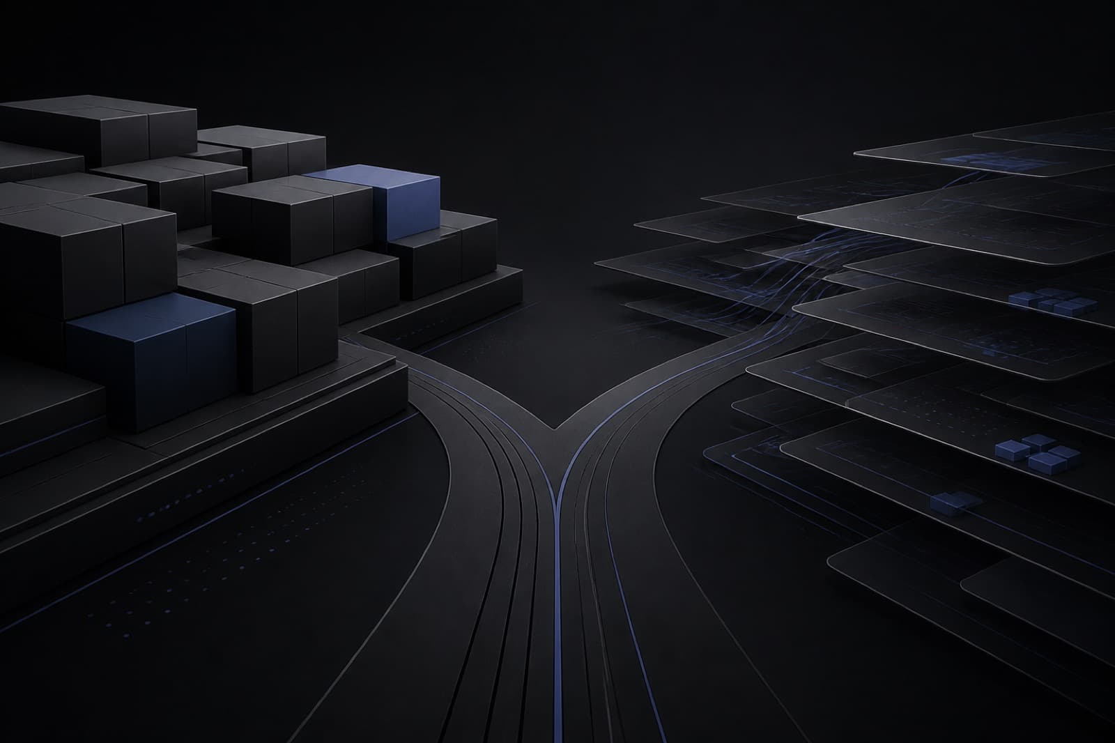 Abstract fork between platform modules and custom service layers